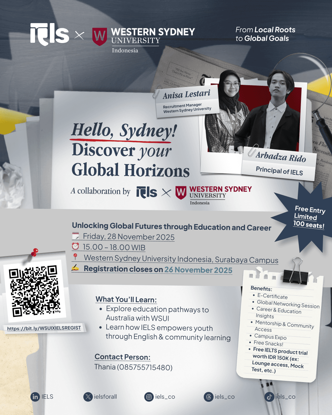 Hello Sydney! Discover Your Global Horizon — IELS x Western Sydney University Indonesia