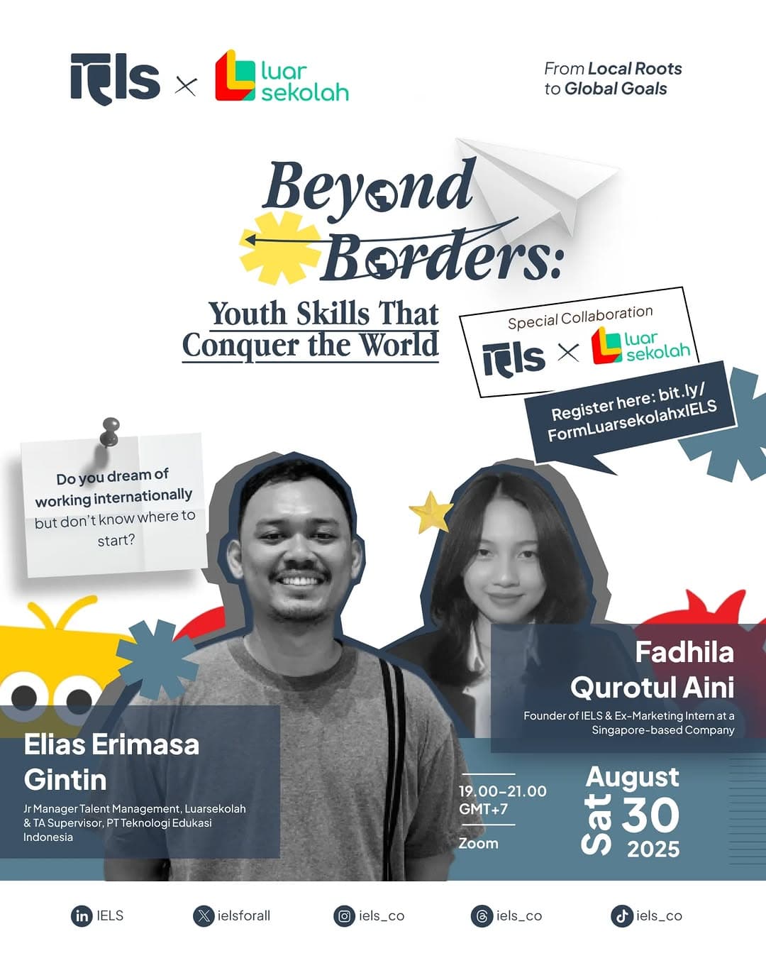 Beyond Borders: Youth Skills That Conquer the World poster